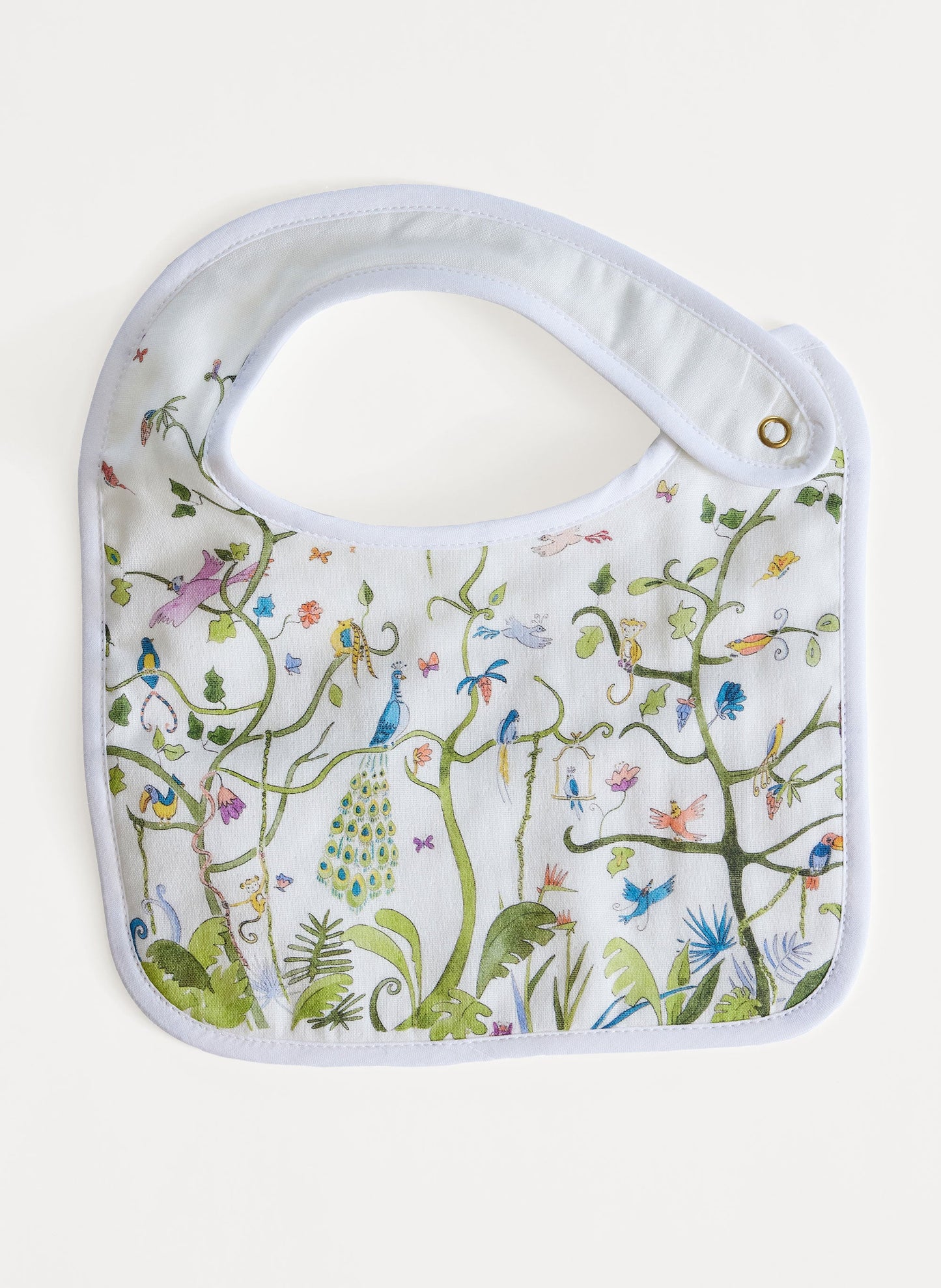 Tropical Chinoiserie Bib