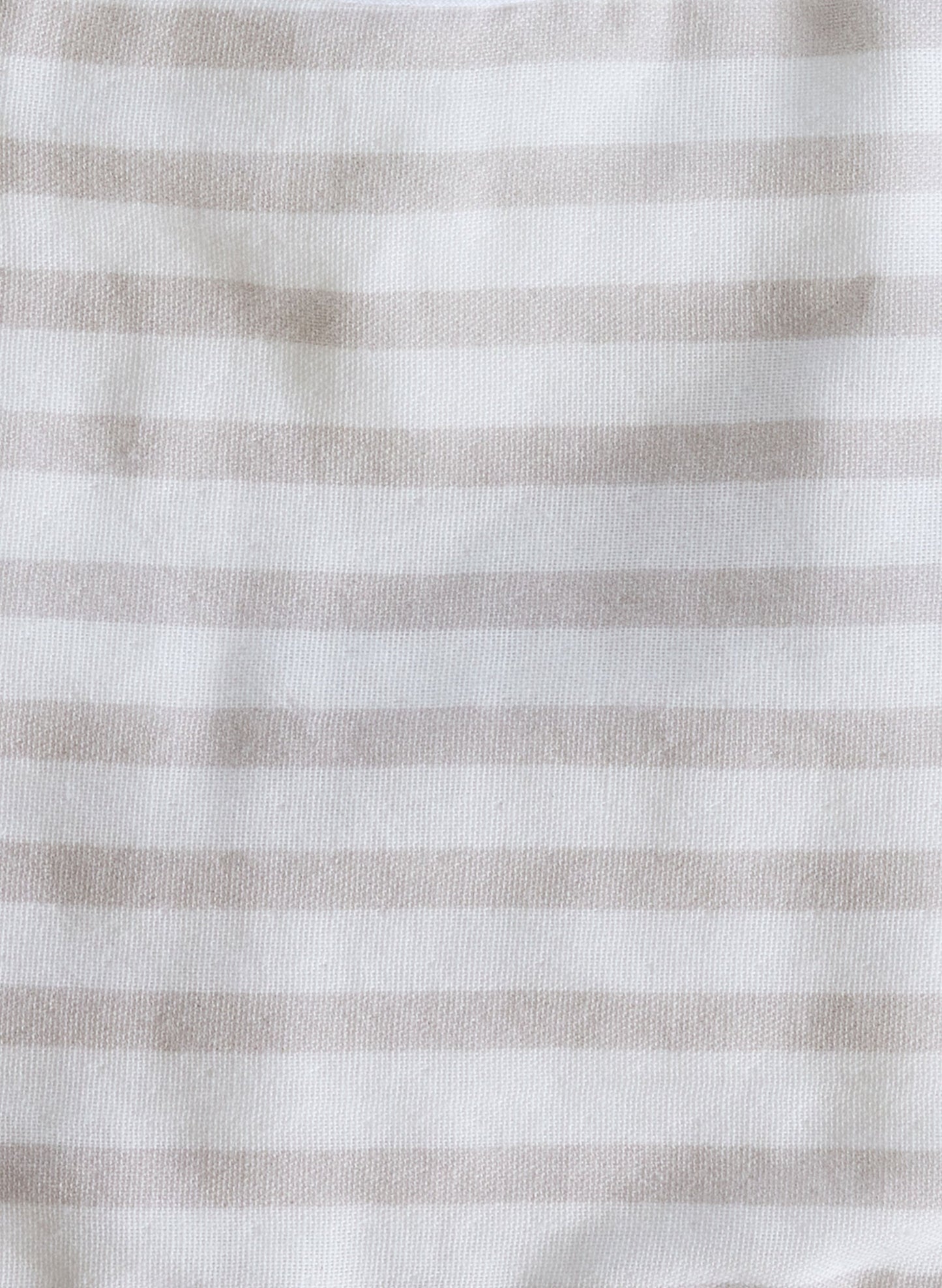 Sand & White Striped Bib