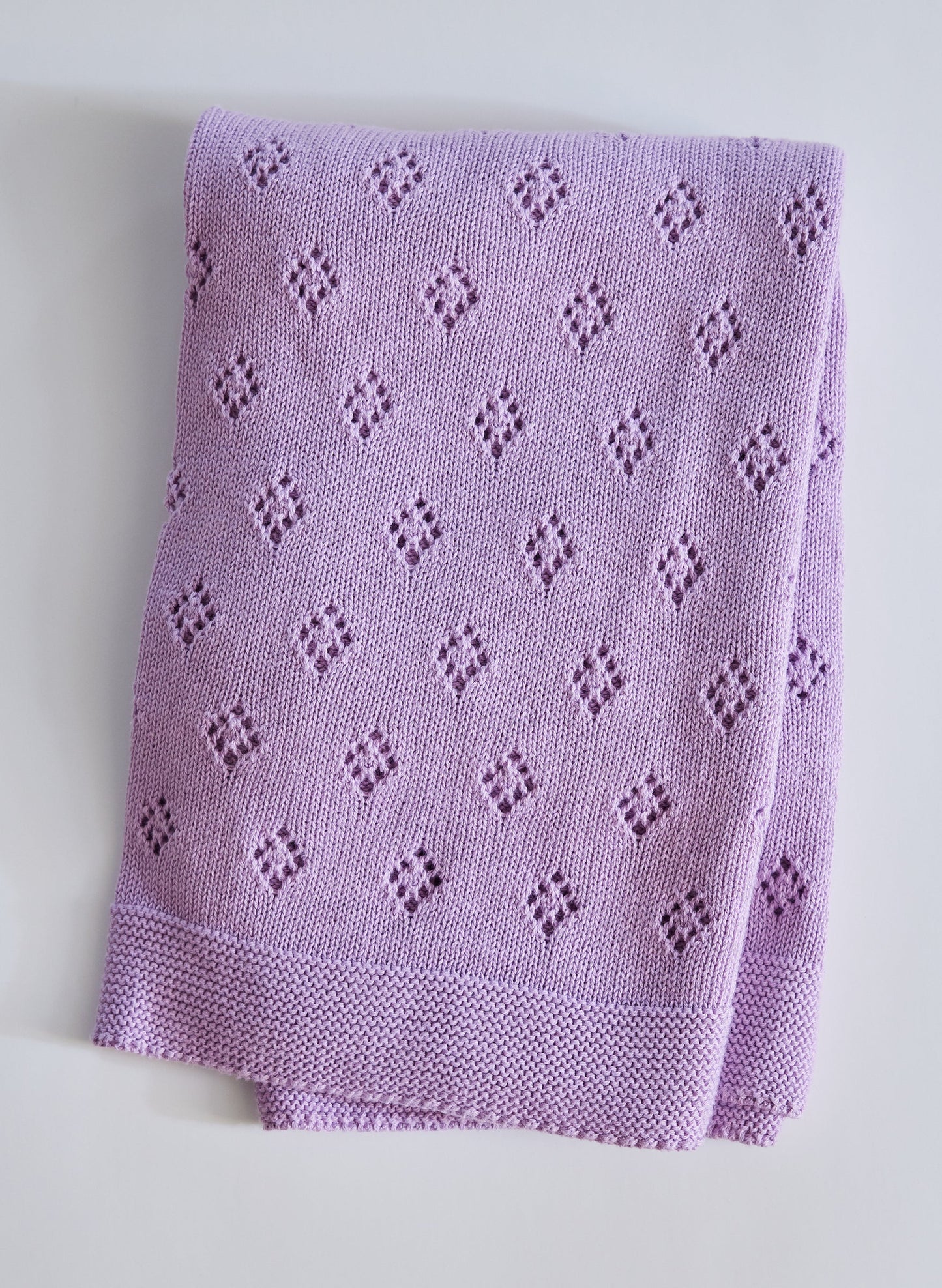 The Wander Baby Blanket - Lavender