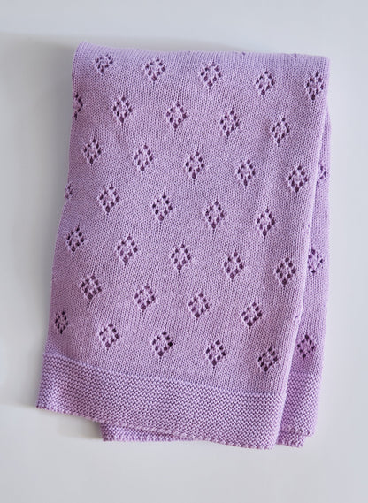 The Wander Baby Blanket - Lavender