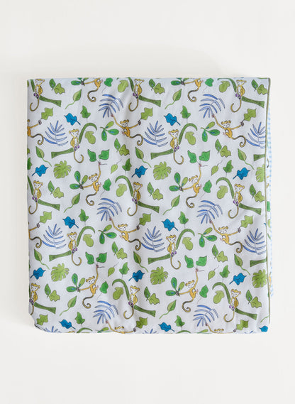 Happy Monkey Crib Quilt