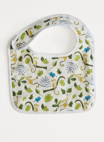Happy Monkey Bib