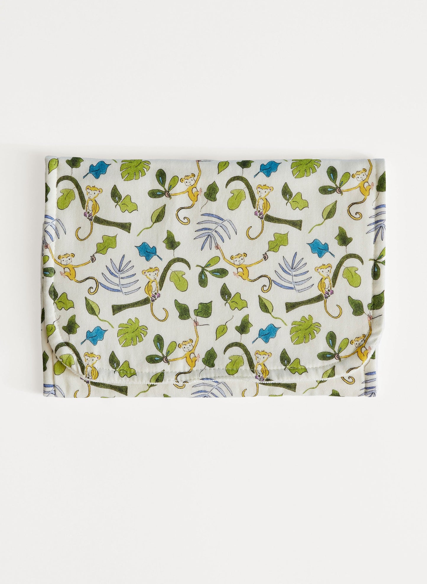 Happy Monkey Burp Cloth