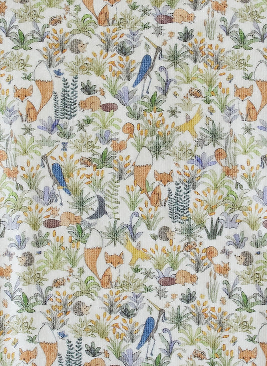 Foxy Forest Swim Poncho