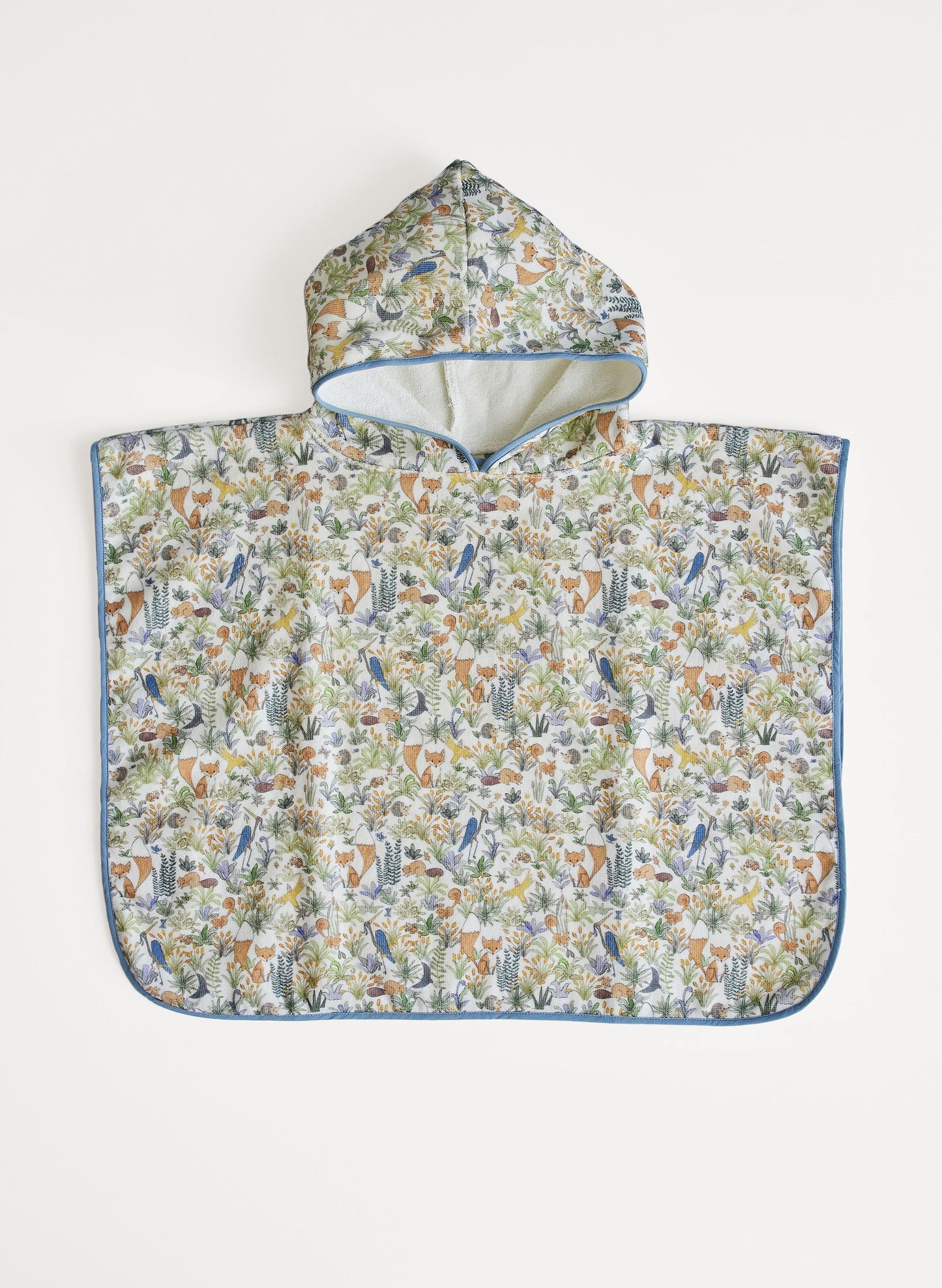 Foxy Forest Swim Poncho