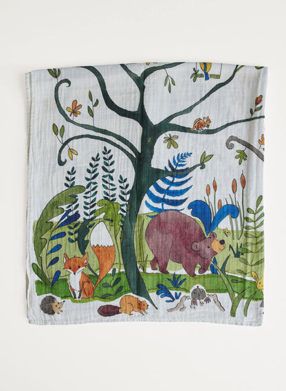 Alsatian Forest Shawl Blanket