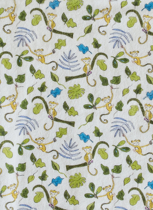 Happy Monkey Swim Poncho