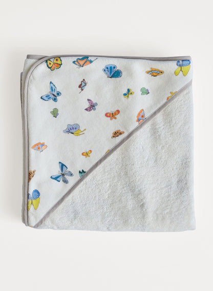 Madame Butterfly Hooded Bath Towel