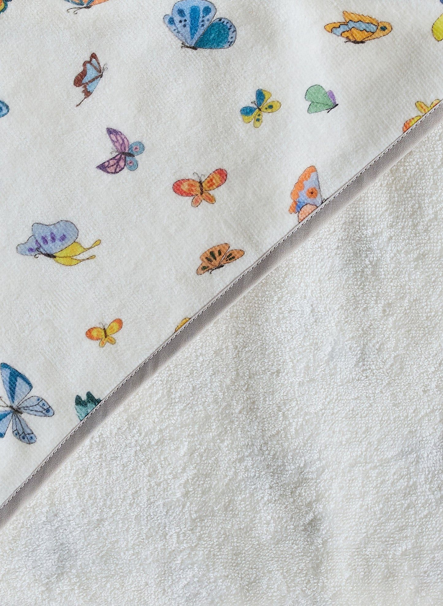 Madame Butterfly Hooded Bath Towel