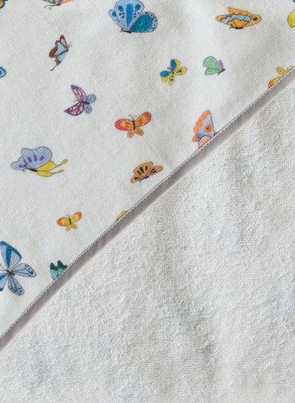 Madame Butterfly Hooded Bath Towel