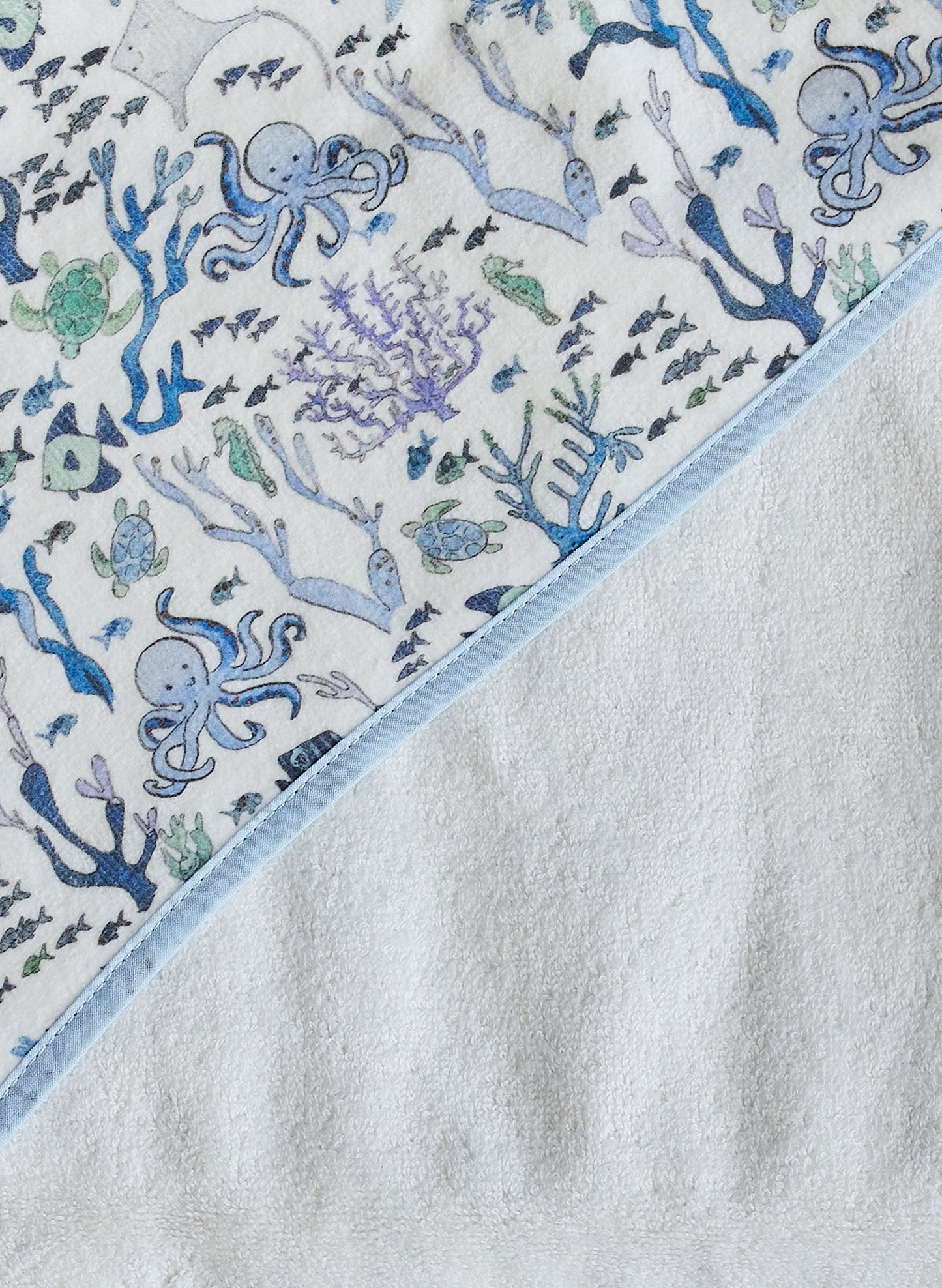 Coral Reef Hooded Bath Towel