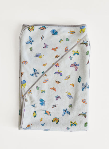 Madame Butterfly Hooded Bath Towel
