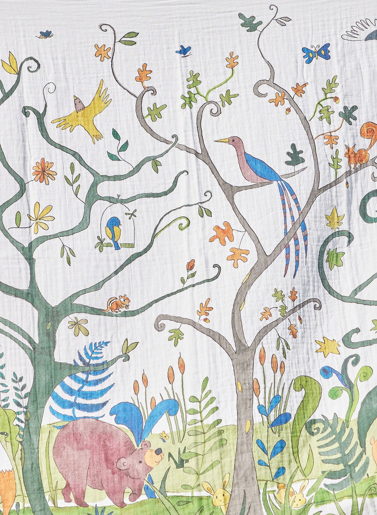 Alsatian Forest Shawl Blanket