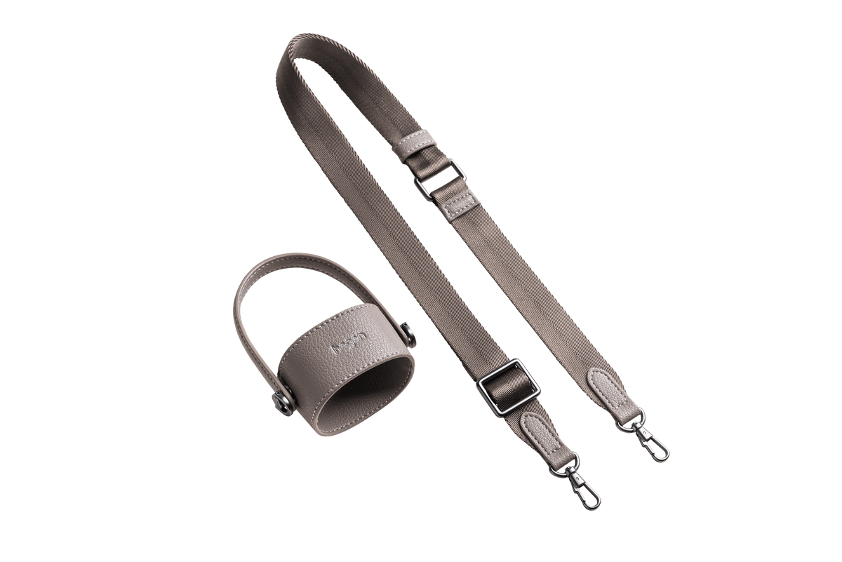 Hegen Bottle Strap Taupe - Grey