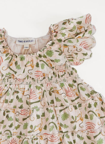 Mimi Dress - Palm Beach Happy Monkey