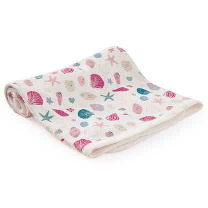 Bamboo Blend 2-ply Receiving Blanket - Seaside Treasures