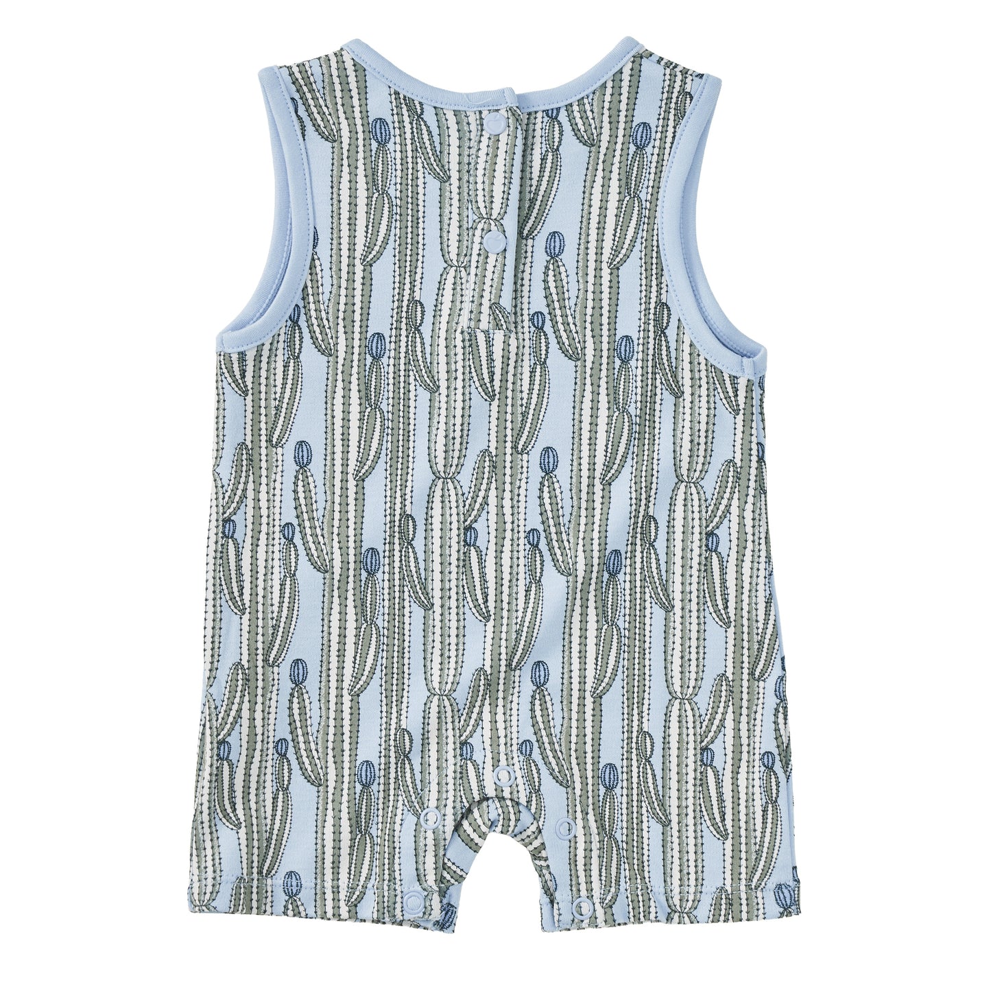 Bamboo Blend Sleeveless Coverall Romper – Blooming Saguaro