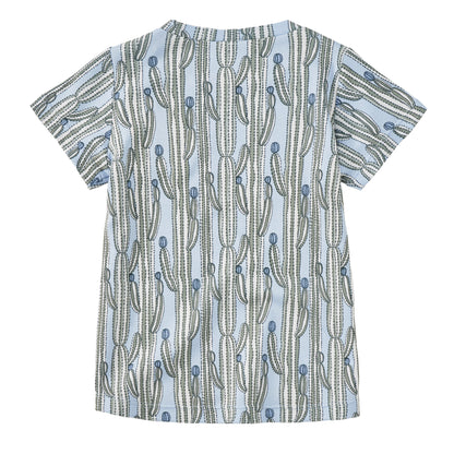 Bamboo Blend Short Sleeve Pocket Tee – Blooming Saguaro