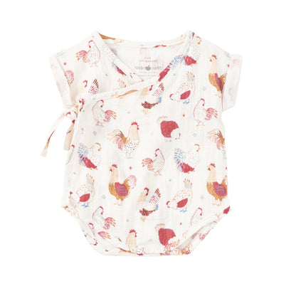 Muslin Wrap-Front Bubble - Feathered Friends