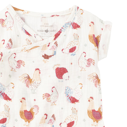 Muslin Wrap-Front Bubble - Feathered Friends
