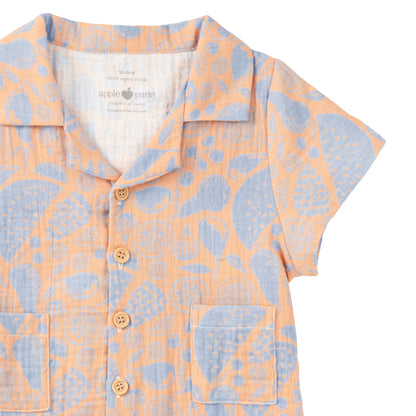 Muslin Cabana Romper - Summer Bounty