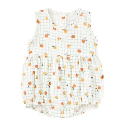 Muslin Bubble Romper – Gingham Grove