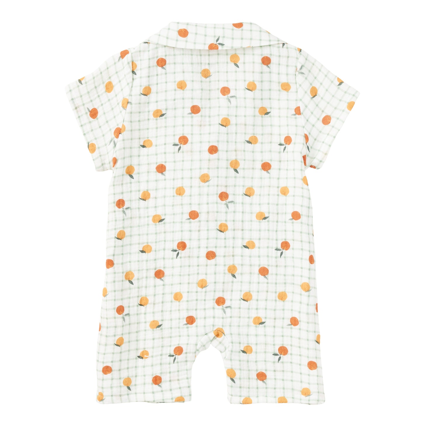 Muslin Cabana Romper - Gingham Grove