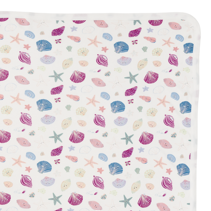 Bamboo Blend 2-ply Receiving Blanket - Seaside Treasures