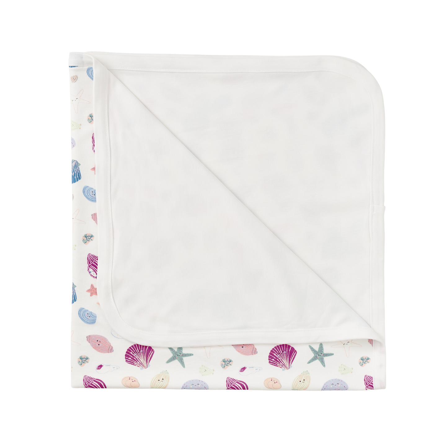 Bamboo Blend 2-ply Receiving Blanket - Seaside Treasures