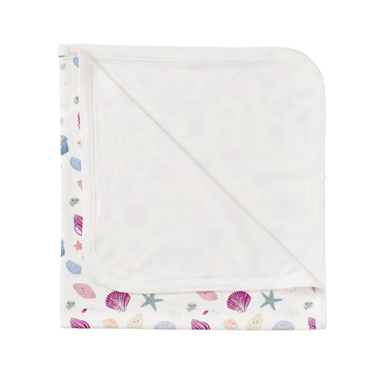 Bamboo Blend 2-ply Receiving Blanket - Seaside Treasures