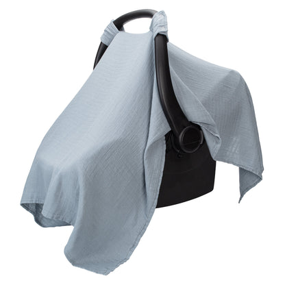 Baby Car Seat Cover in Pacific Blue