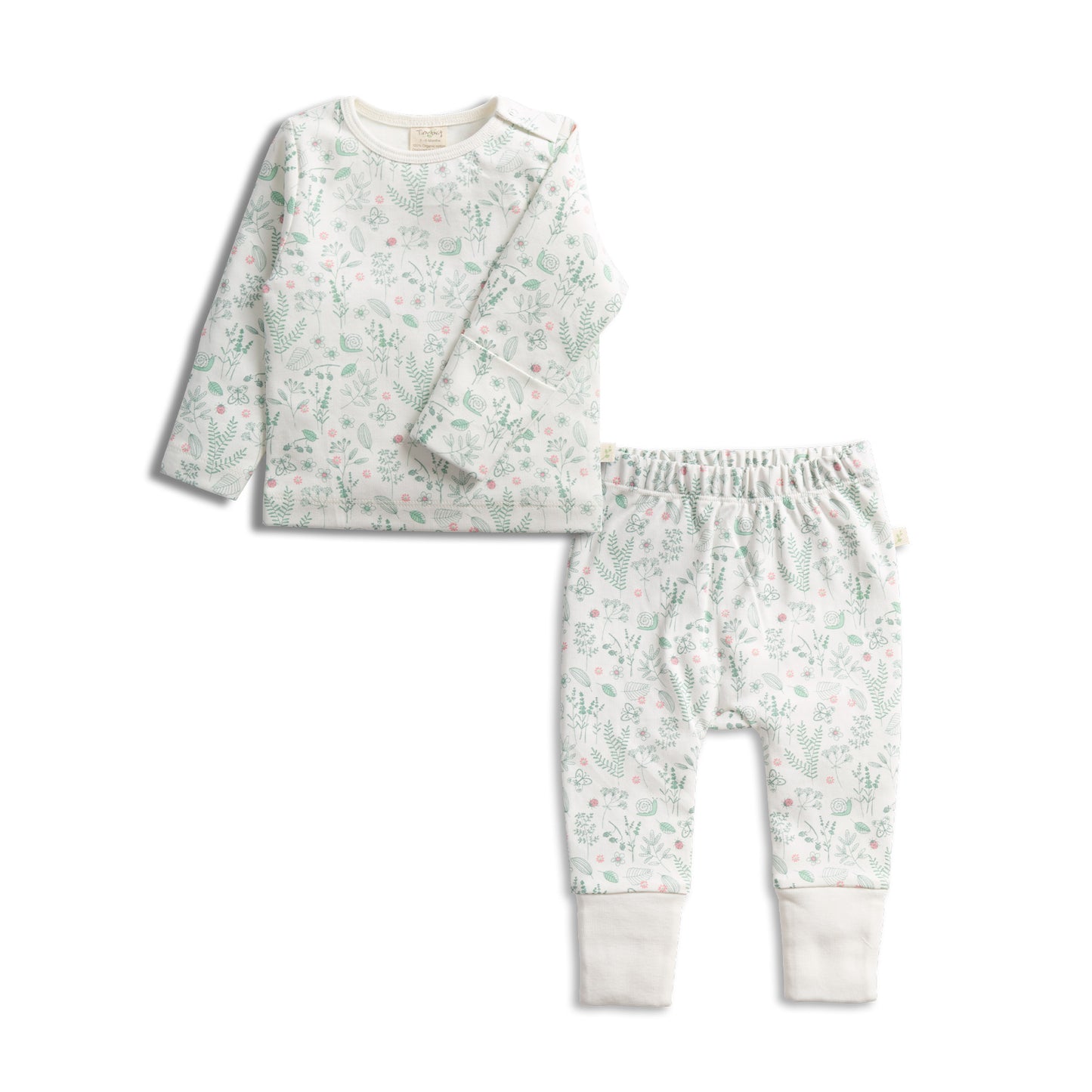 Herb Garden Organic 2pc Pajama Set