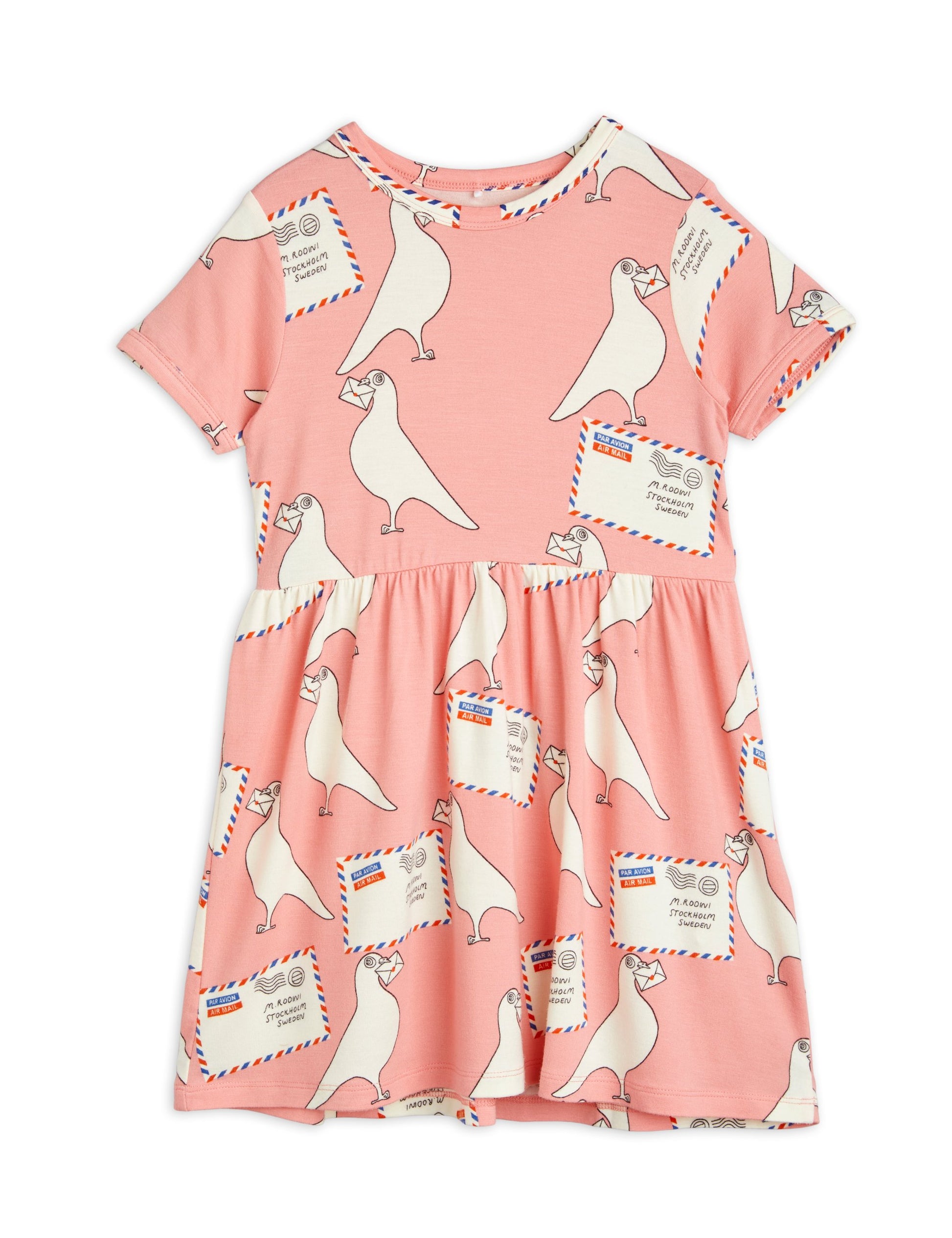 mini rodini rabbit dress Mini Rodini Rabbit Dress - Multicolor