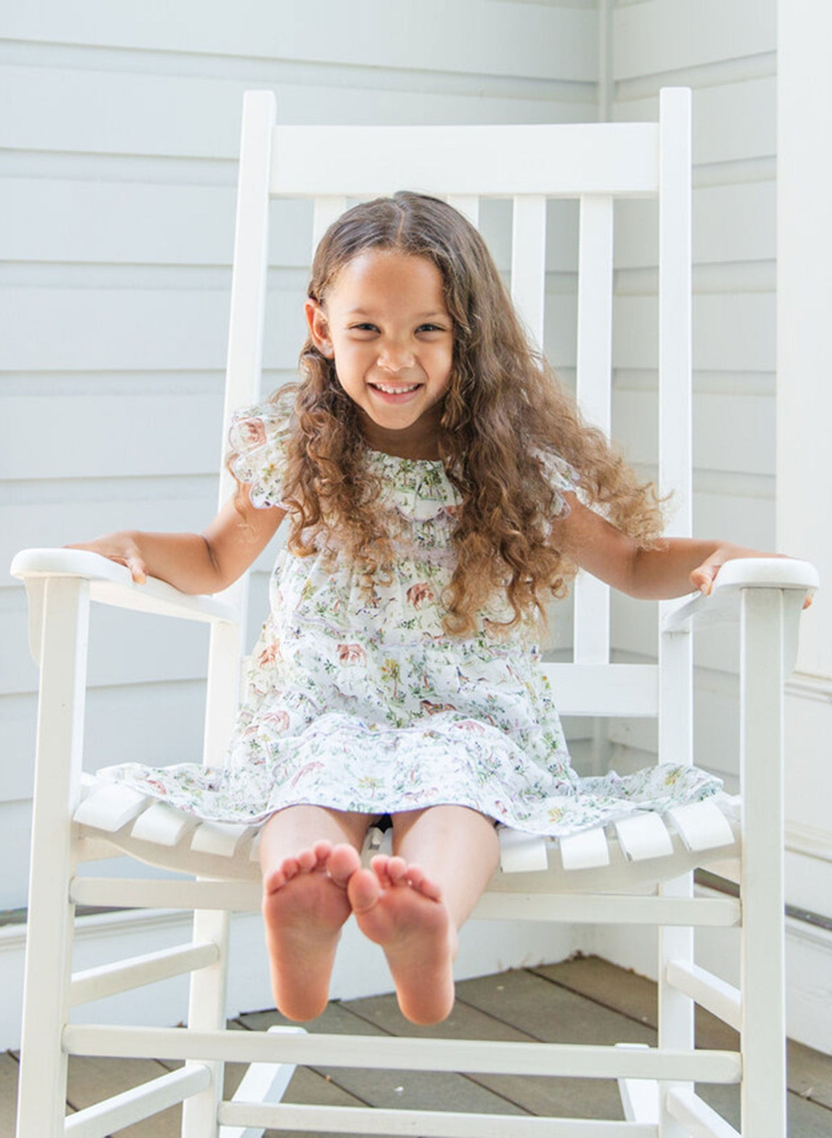 Girls' Organic Cotton Mimi Dress