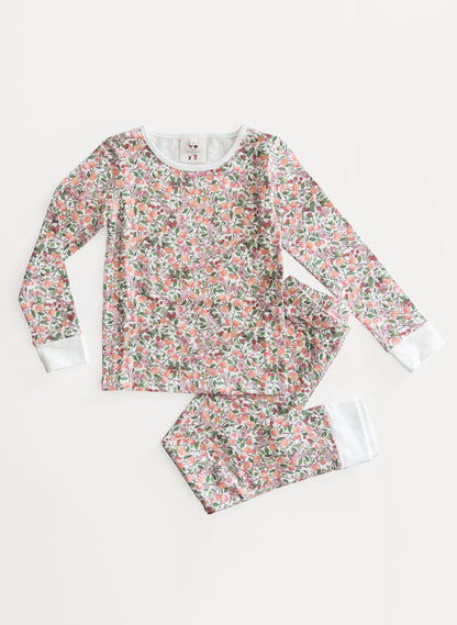 The Two Piece Pajamas - Peach Blossom