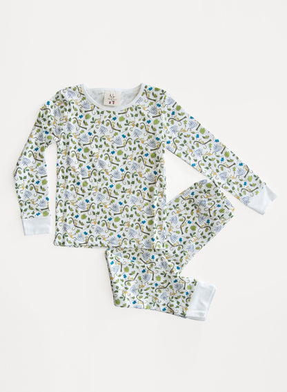 The Two Piece Pajamas - Happy Monkey