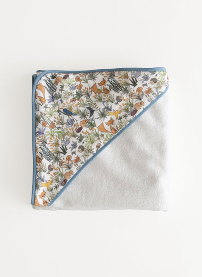 Foxy Forest Hooded Bath Towel