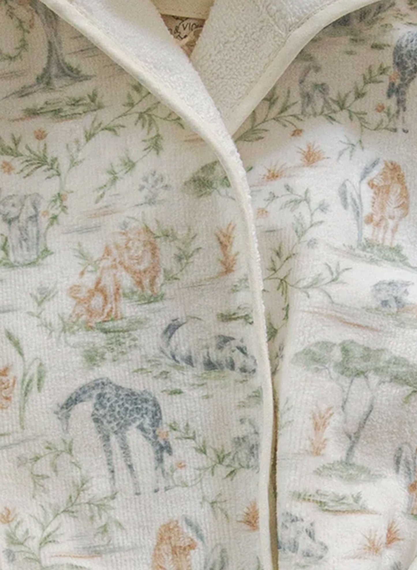 Greenwich Organic Children’s Bathrobe - Sweet Savanna