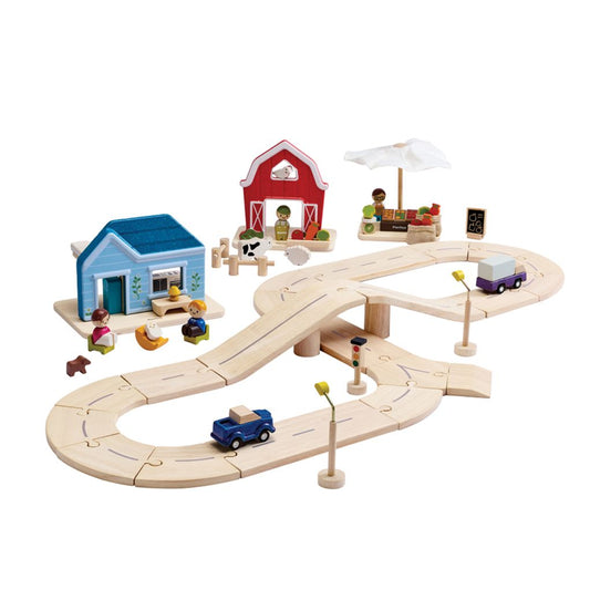 My Little Neighborhood Roadway Playset