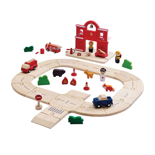 Fire & Rescue Roadway Playset