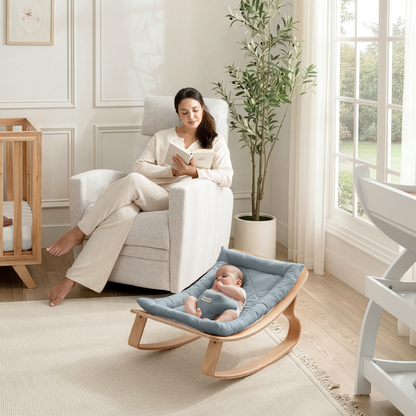 Baby Rocker for Ages 0-24 Months in Pacific Blue