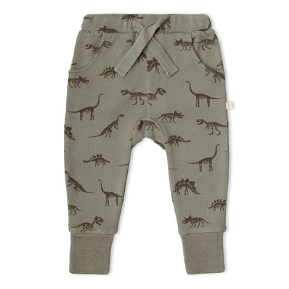 Organic Kimono Onesie & Pants Set - Dino