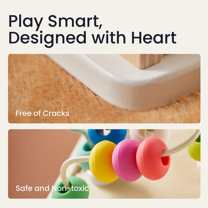Tiny Land® Cottage Activity Cube - Rainbow