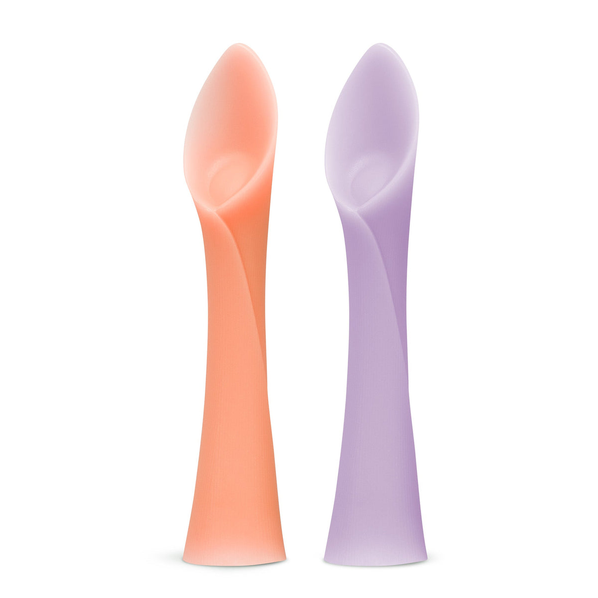 Silicone Infant Spoons for Baby-Led Weaning (2-Pack)