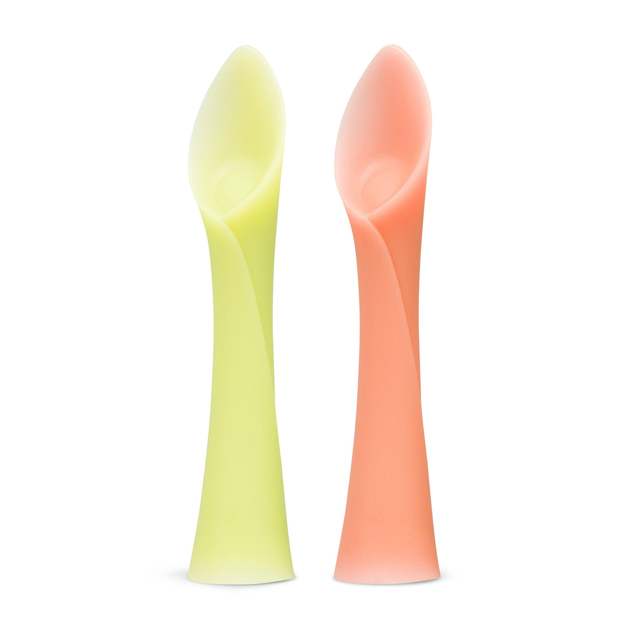 Silicone Infant Spoons for Baby-Led Weaning (2-Pack)