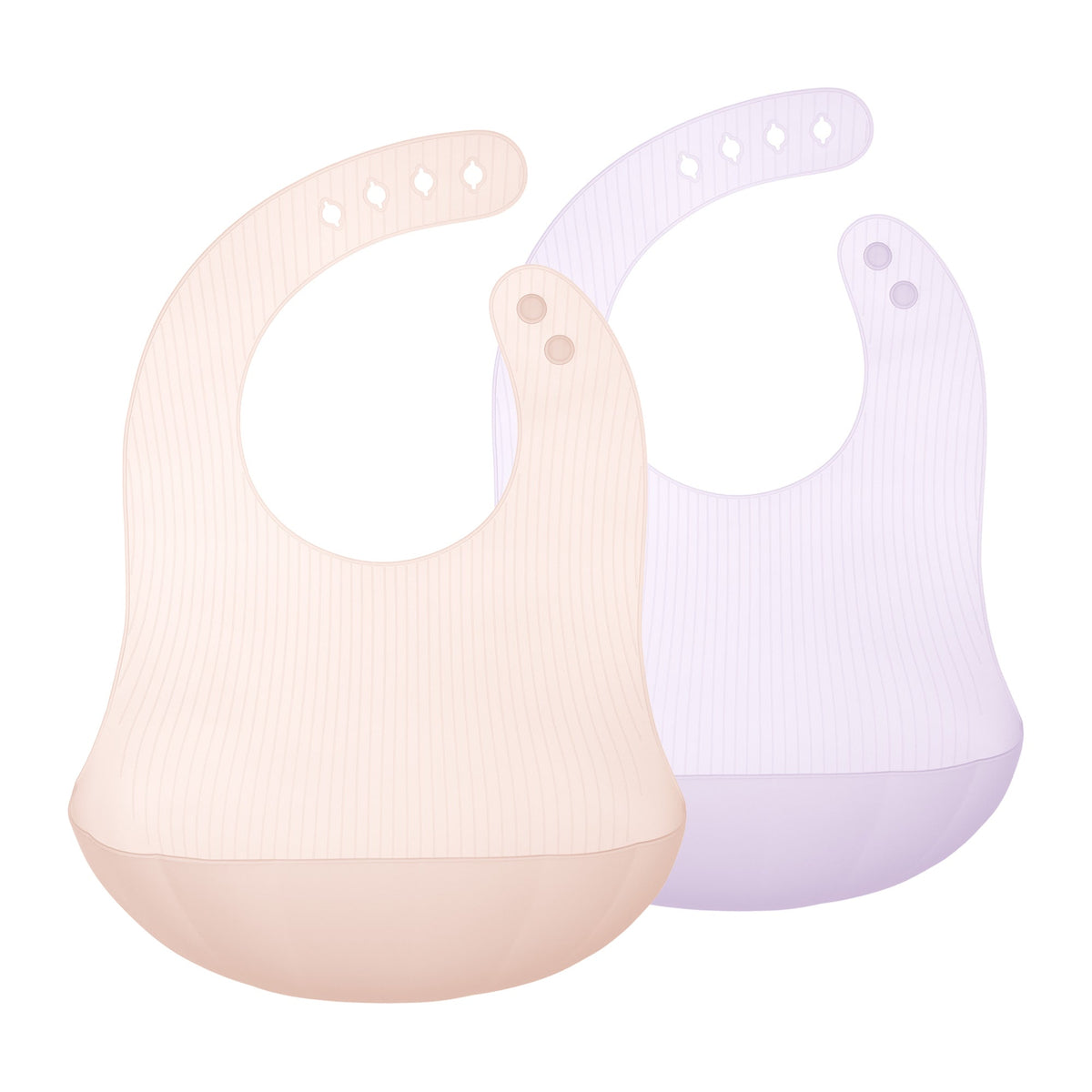 Silicone Bib with Pocket, Waterproof, Adjustable, 6 Months+