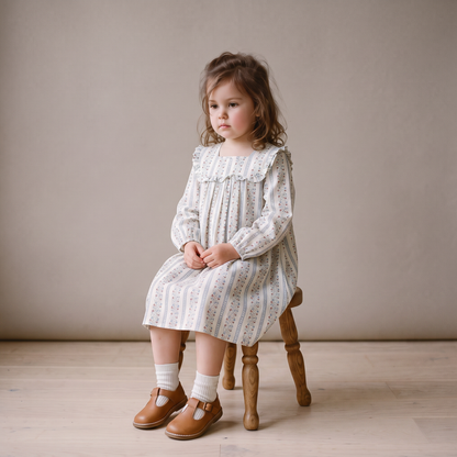 Organic Twill Dress - Vine Trail