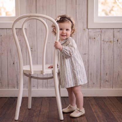 Organic Peter Pan Collar Dress - Vine Trail