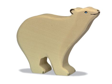 Wooden Animal, Polar Bear