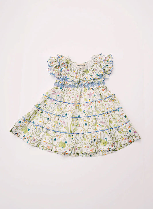 Mimi Dress - Tropical Garden
